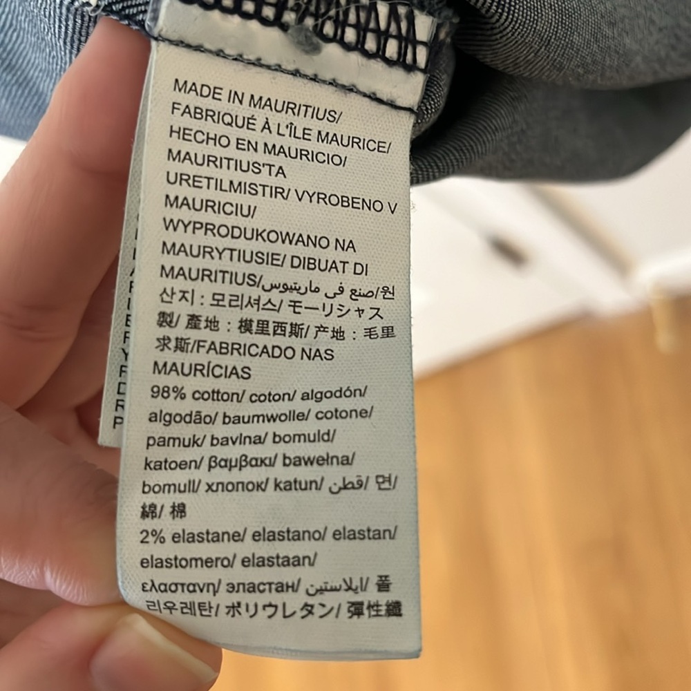 Calvin Klein Jean Denim Patch Work Sleeveless Dre… - image 7